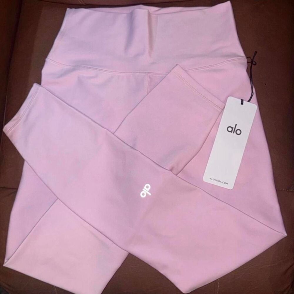 Alo-yoga Women's Pink Leggings